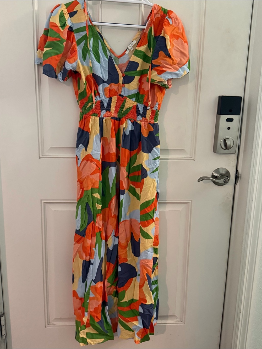 Anthropologie Abel The Label Hilda Maxi Dress S | Tropical Boho Floral